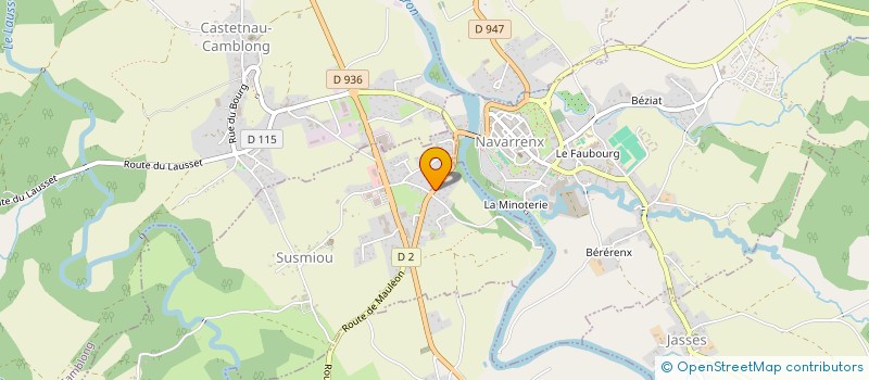 localisation de l'entreprise CLIMACAP à SUSMIOU