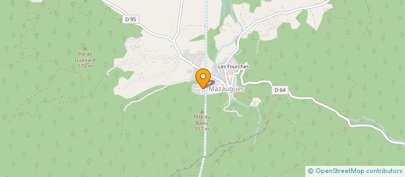 localisation de l'entreprise CLIMACHAT à MAZAUGUES