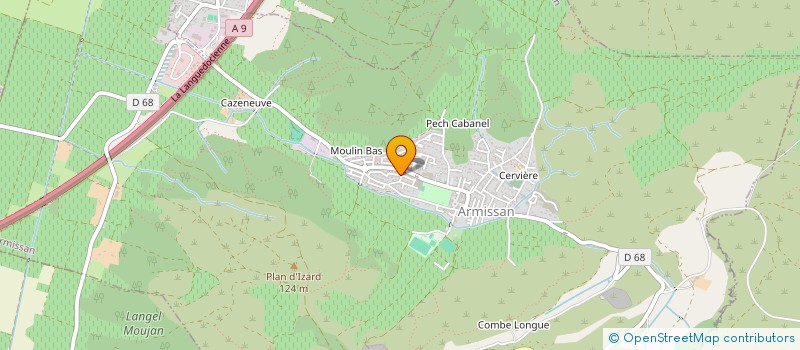 localisation de l'entreprise CLIMACTENERGIES  ARMISSAN