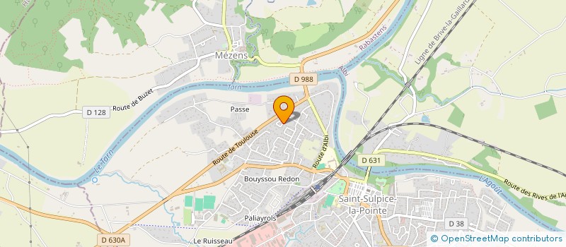 localisation de l'entreprise CLIMADAM SOLUTIONS  SAINT-SULPICE-LA-POINTE