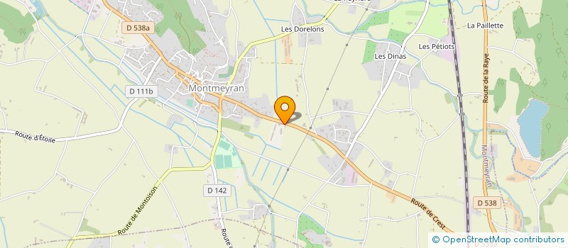 localisation de l'entreprise CLIMADECOR à CHABEUIL