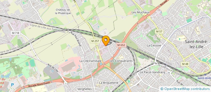 localisation de l'entreprise CLIMADEL à LAMBERSART