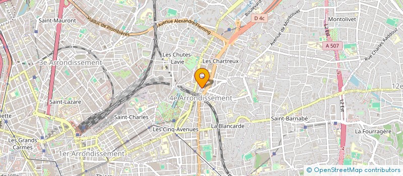 localisation de l'entreprise CLIMADEUX FRANCE à MARSEILLE