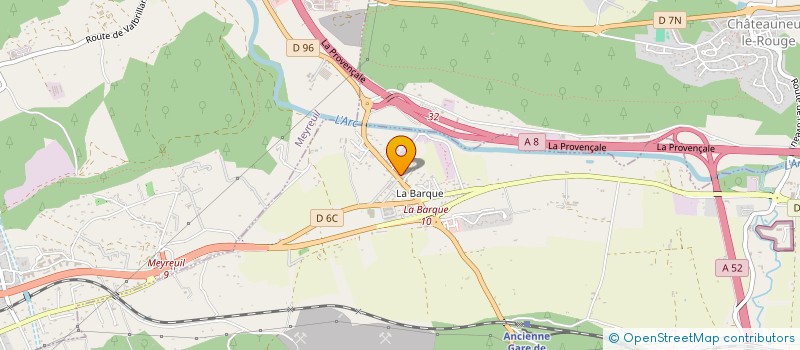 localisation de l'entreprise CLIMAFORIEN à FUVEAU