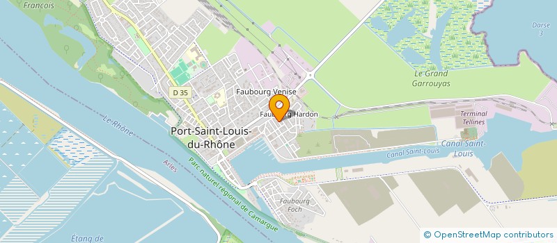localisation de l'entreprise CLIMAGEL à PORT-SAINT-LOUIS-DU-RHONE