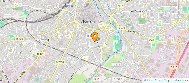 localisation de l'entreprise CLIMAIR INDUSTRIE  CHARTRES