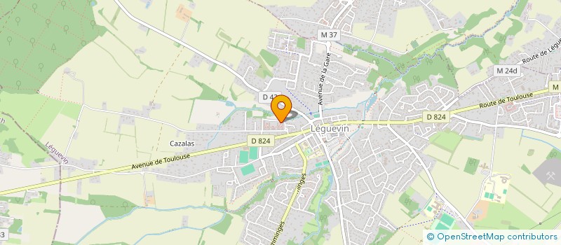 localisation de l'entreprise CLIMAISON  LEGUEVIN