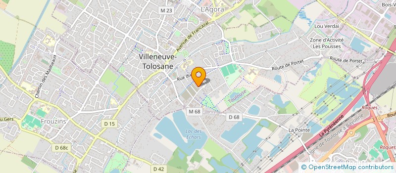 localisation de l'entreprise CLIMAISON à VILLENEUVE-TOLOSANE