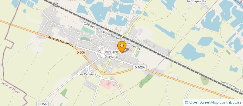 localisation de l'entreprise CLIMALIA  VILLENEUVE-LA-GUYARD