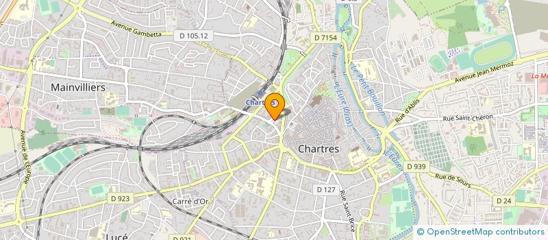 localisation de l'entreprise CLIMANE à CHARTRES