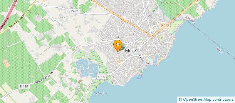 localisation de l'entreprise CLIMANELEC à MEZE