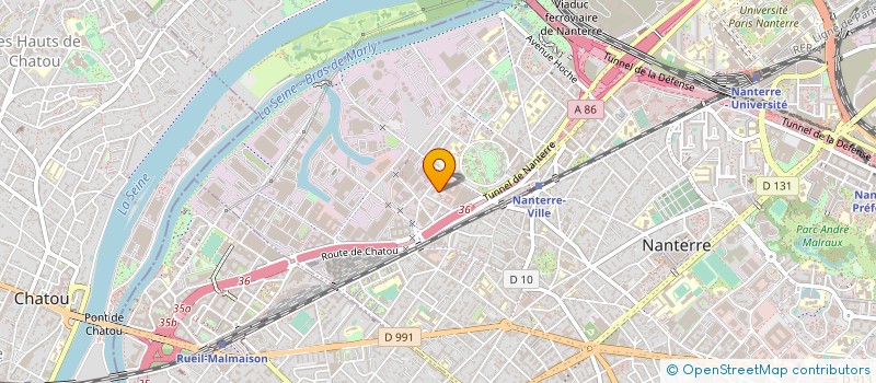 localisation de l'entreprise CLIMANET SERVICES  PUTEAUX