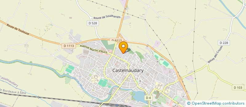 localisation de l'entreprise CLIMANO à CASTELNAUDARY