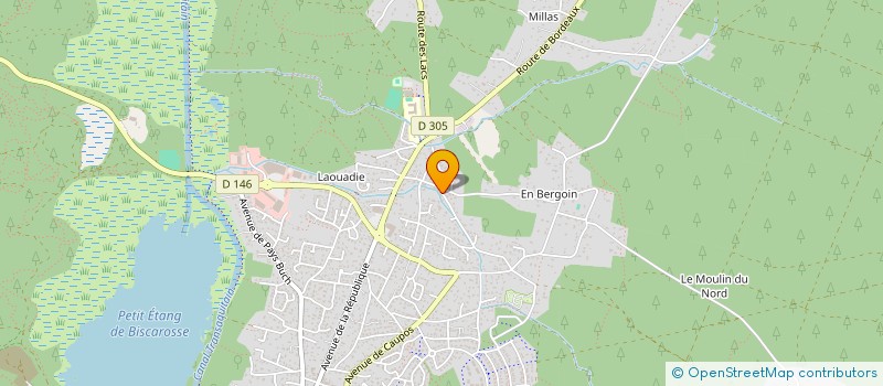 localisation de l'entreprise CLIMAOUEST à BISCARROSSE