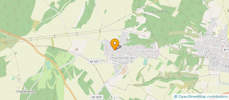 localisation de l'entreprise CLIMAP à HAUTEVILLE-LES-DIJON