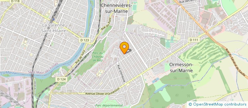 localisation de l'entreprise CLIMAPAC à SANTENY