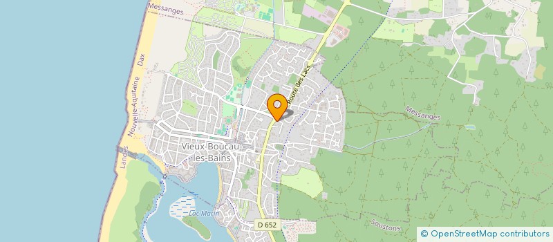 localisation de l'entreprise CLIMAPIK  VIEUX-BOUCAU-LES-BAINS