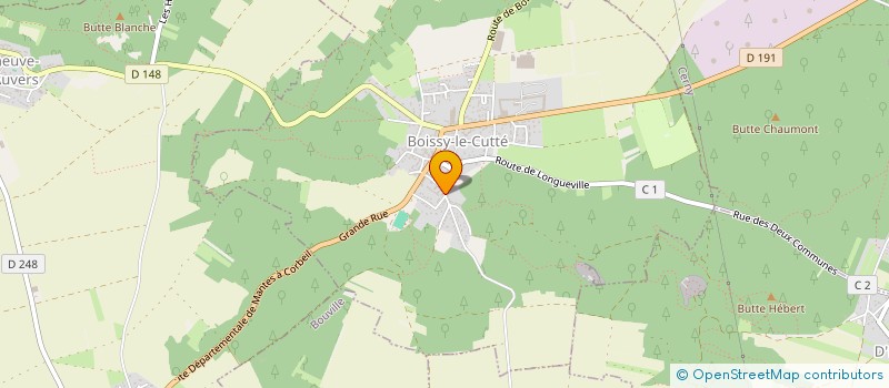 localisation de l'entreprise CLIMAPRO à BOISSY-LE-CUTTE