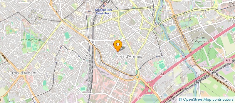 localisation de l'entreprise CLIMARAUJO 34 à MONTPELLIER