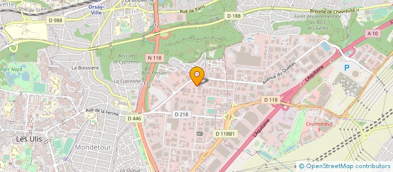 localisation de l'entreprise CLIMASCIENCE à LES ULIS