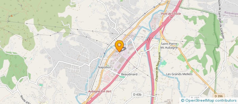 localisation de l'entreprise CLIMASET SUD-EST à AUBAGNE