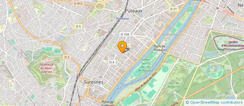 localisation de l'entreprise CLIMAST INVEST  PUTEAUX