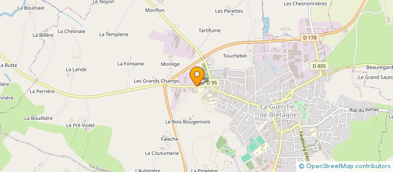 localisation de l'entreprise CLIMASTAR à VISSEICHE