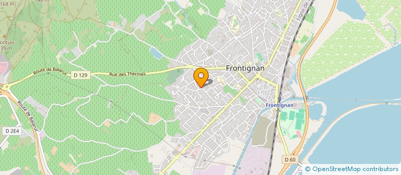 localisation de l'entreprise CLIMAT 34 à FRONTIGNAN