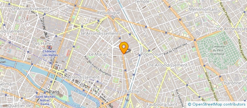 localisation de l'entreprise CLIMAT CHAUFFAGE REFRIGERATION VENTILAT à PARIS