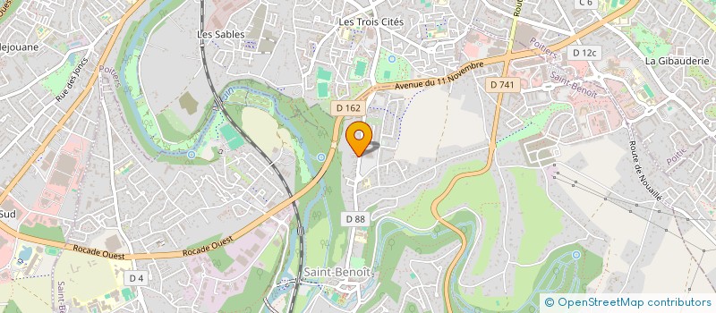 localisation de l'entreprise CLIMAT CONSEIL à VOUNEUIL-SOUS-BIARD