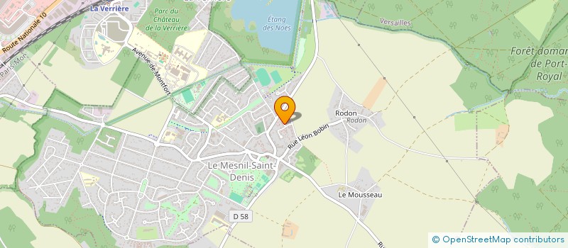 localisation de l'entreprise CLIMAT'DESIGN  LE MESNIL-SAINT-DENIS