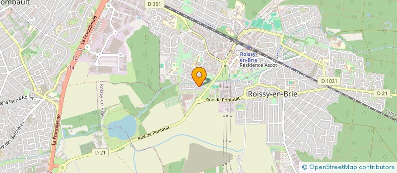 localisation de l'entreprise CLIMAT DS  ROISSY-EN-BRIE