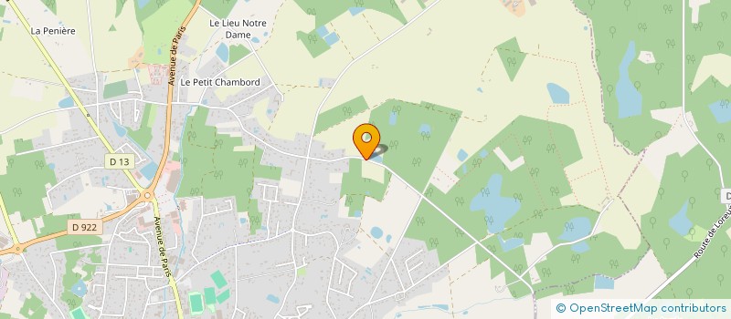 localisation de l'entreprise CLIMAT HABITAT  ROMORANTIN-LANTHENAY