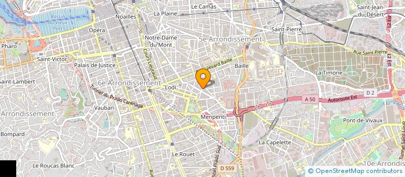 localisation de l'entreprise CLIMAT INTERNATIONAL à MARSEILLE