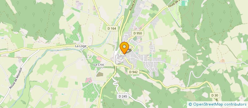 localisation de l'entreprise CLIMAT'L SARL à SAULT