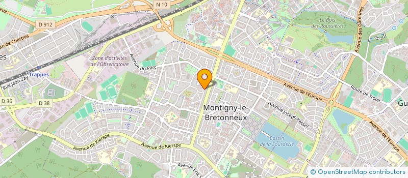localisation de l'entreprise CLIMAT MUNDI à MONTIGNY-LE-BRETONNEUX