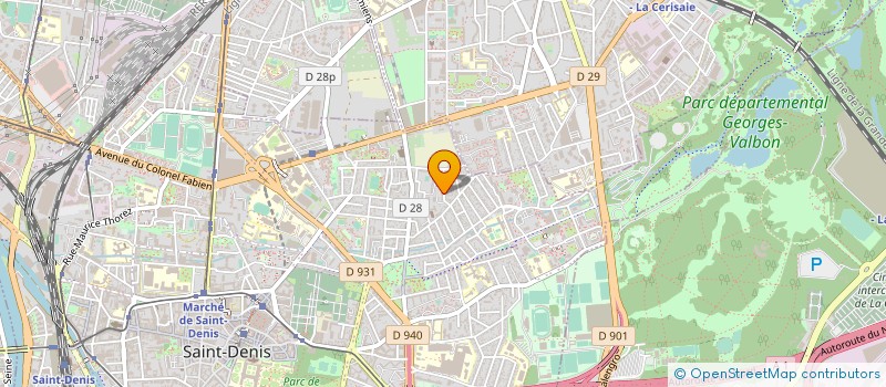 localisation de l'entreprise CLIMAT PLUS VENTILATION à SAINT-DENIS