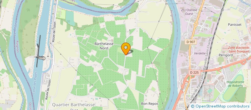 localisation de l'entreprise CLIMAT PROVENCAL  AVIGNON