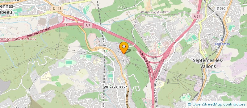 localisation de l'entreprise CLIMAT SERVICE REALISATION à LES PENNES-MIRABEAU