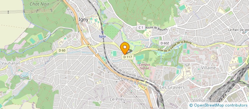 localisation de l'entreprise CLIMAT SOLID'AIR à IGNY