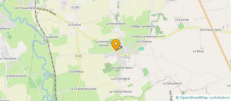 localisation de l'entreprise CLIMAT & SOLUTIONS  QUETTREVILLE-SUR-SIENNE