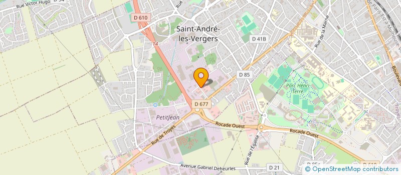 localisation de l'entreprise CLIMAT SUR FRANCE à SAINT-ANDRE-LES-VERGERS