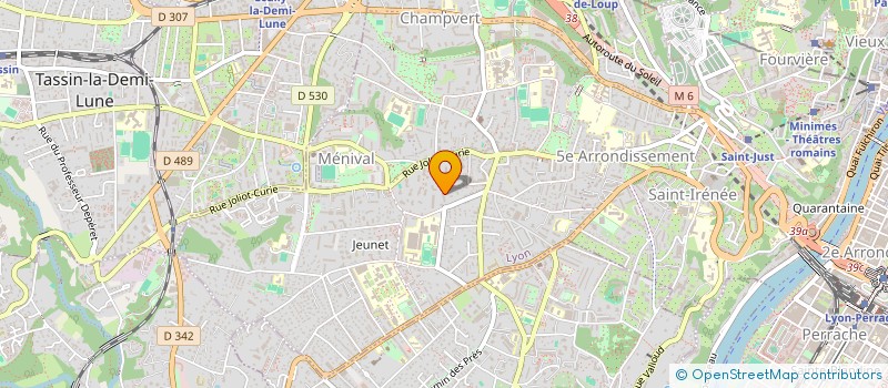 localisation de l'entreprise CLIMAT - SYSTEMES à LYON