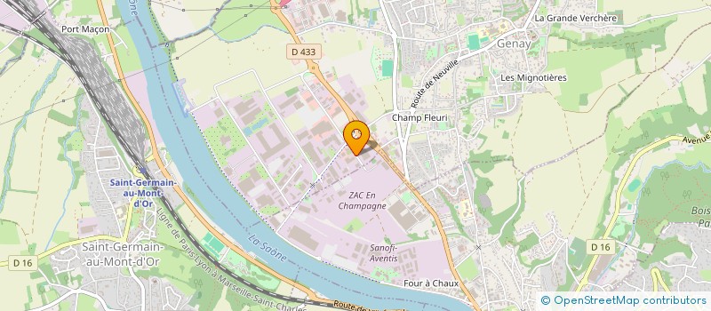 localisation de l'entreprise CLIMAT TEMPERE  GENAY