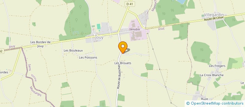localisation de l'entreprise CLIMATCONFORT à JOUY