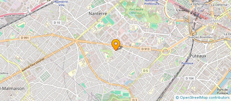 localisation de l'entreprise CLIMATE PLUS à LEVALLOIS-PERRET