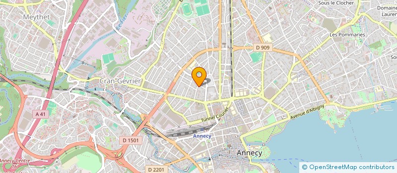 localisation de l'entreprise CLIMATE WORKOUT  ANNECY