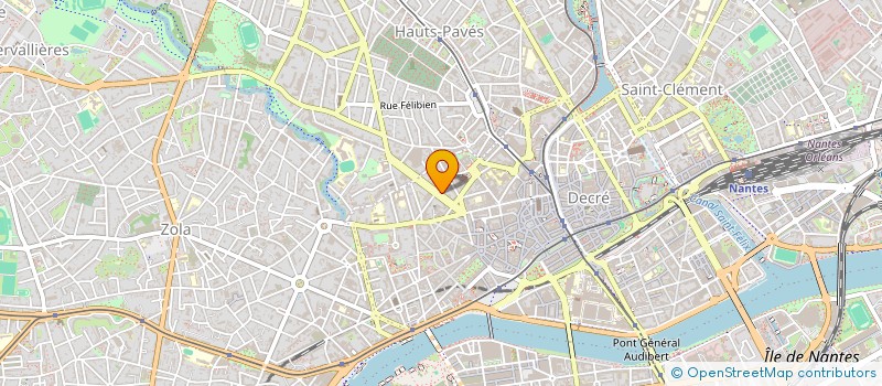 localisation de l'entreprise CLIMATE500 à NANTES