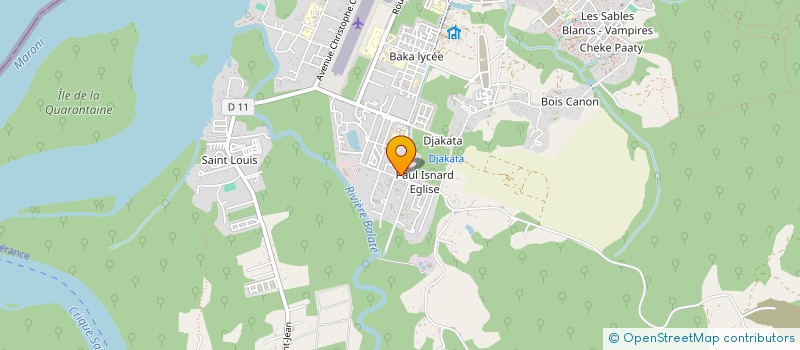 localisation de l'entreprise CLIMATEC à SAINT-LAURENT-DU-MARONI