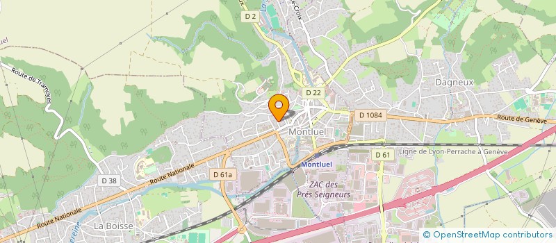 localisation de l'entreprise CLIMATEC  SAINT-PRIEST